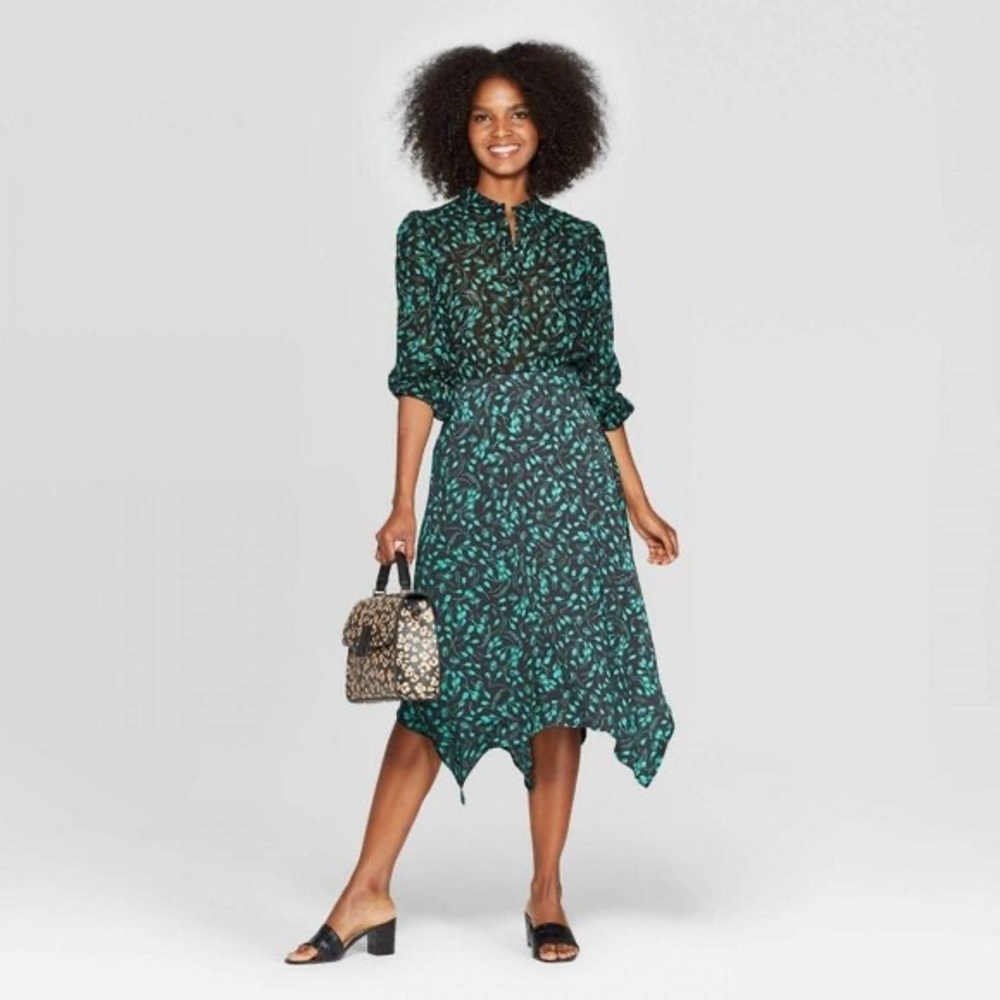 NWT Who What Wear midi skirt